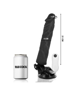 basecock_-_vibrador_realístico_control_remoto_negro_21_cm_-_Ø_4_cm_8435565908492_oferta 2