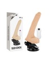 Basecock Vibrador Realístico Control Remoto Natural 19 Cm X 4 Cm