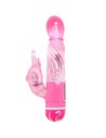 Baile Vibrador Multivelocidad Con Estimulador Rosa - 10 Modos de Vibración