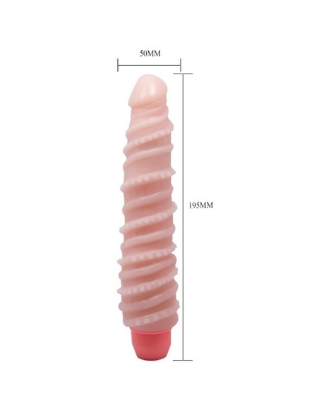 BAILE VIBRATORS Flexi Vibe Sensual Vibrador Espiral 19.5 Cm - Kiwiku
