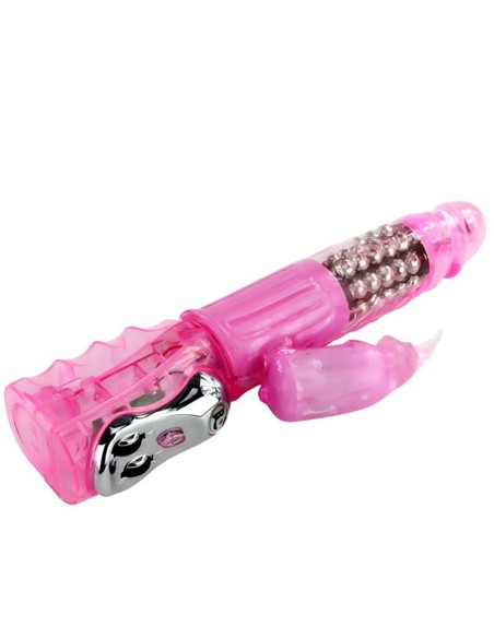 Vibrador Con Rotación Y Rabbit Multivelocidad - BAILE ROTATIONS