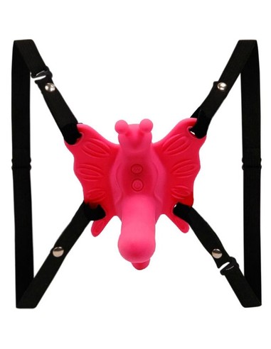Compra BAILE STIMULATING Ultra Passionate Arnés Mariposa Vibrador en Kiwiku