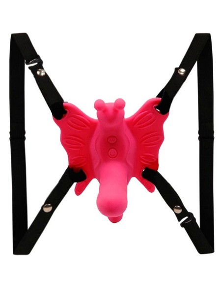 Compra BAILE STIMULATING Ultra Passionate Arnés Mariposa Vibrador en Kiwiku
