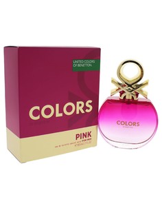 Benetton Colors de Benetton Pink Eau de Toilette 80ml Vaporizador para Mujer