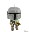 Hallmark Figura Decorativa Funko Pop! Mandalorian Con Grogu 8 Cm
