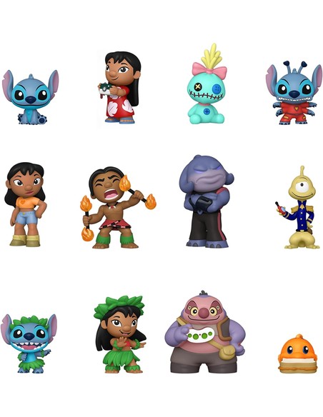 Compra Figura Mystery Minis Disney Lilo And Stitch 9 Cm En Kiwiku