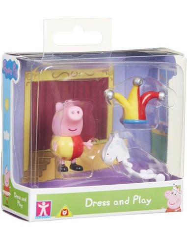 Compra Figura Peppa Pig Con Accesorios De Disfraz En Kiwiku