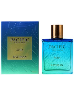 Rayhaan Pacific Aura Eau de Parfum para Hombre, 100 Ml