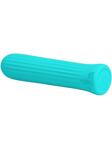 Vibrador Estimulador Pretty Love Blanche Azul - 12 Velocidades Recargable