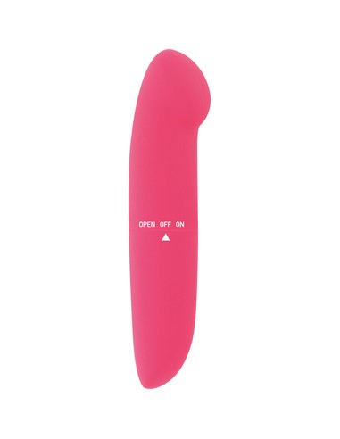 Vibrador GLOSSY Phil Rosa 13cm - Estimulación Punto G