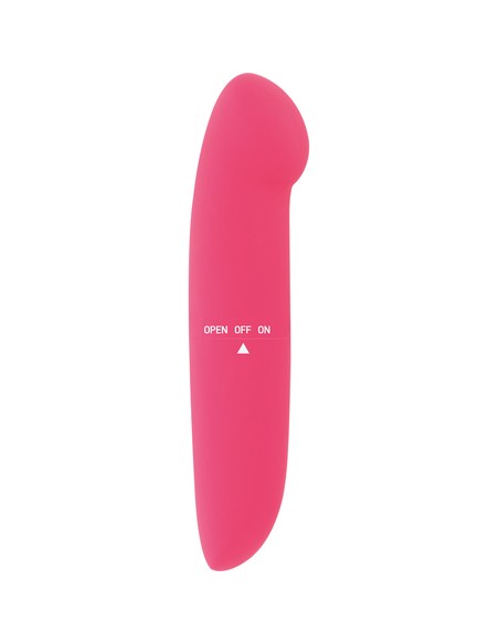 Vibrador GLOSSY Phil Rosa 13cm - Estimulación Punto G