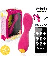 Oninder Cute - Love Buddy Master Vibrador Punto G - App Mundial Gratuita - Rosa Oscuro/amarillo