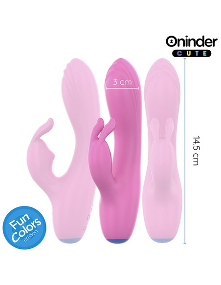 ONINDER CUTE Love Bunny Vibrador - Control App - Doble Estimulación