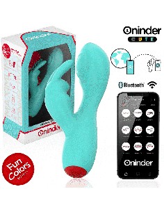 oninder_cute_-_love_bunny_vibrador_punto_g_y_clítoris_-_app_mundial_gratuita_-_turquesa_y_rojo_8435565954857_oferta 2