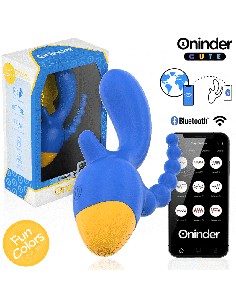 oninder_cute_-_love_3_some_triple_vibrador_con_app_mundial_gratuita_-_estimulador_clítoris_y_anal_-_9_modos_de_vibración_-_silic 2