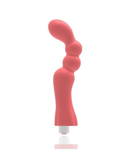 G-SPOT Gohan Vibrador Punto G Light Red Recargable - Kiwiku