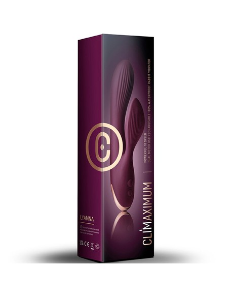 Compra CLIMAXIMUM Lyanna Vibrador Rabbit - Estimulación Dual y Resistente al Agua en Kiwiku