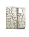 Funda y carcasa para galaxy s5 de cocodrilo champagne