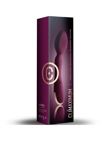 Compra CLIMAXIMUM Aurora Vibrador Wand - Masajeador Ergonómico Recargable en Kiwiku