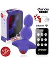 Oninder Cute - Love Butt Vibrador Plug Anal Dilatador - App Mundial Gratuita - 9 Modos de Vibración - Morado