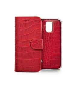 Funda y carcasa para galaxy s5 de cocodrilo rojo CROCOAGS5RD kiwiku.com
