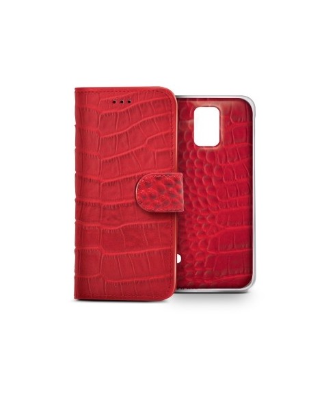 Funda y carcasa para galaxy s5 de cocodrilo rojo CROCOAGS5RD kiwiku.com