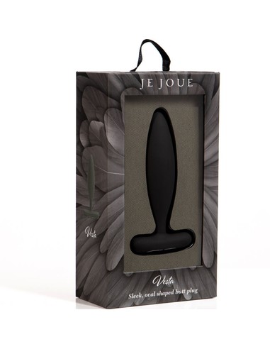 JE JOUE Vesta Plug Anal Vibrador Negro - Kiwiku