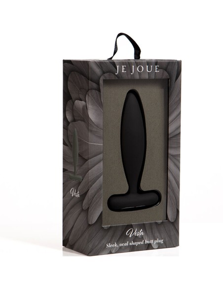 JE JOUE Vesta Plug Anal Vibrador Negro - Kiwiku