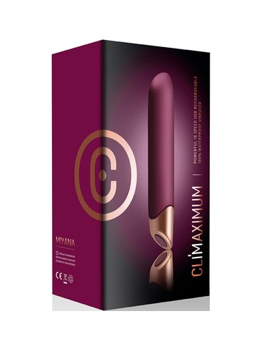 Compra CLIMAXIMUM Miyana Vibrador Clásico Recargable en Kiwiku