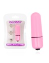 Glossy Small Bala Vibradora Rosa Intenso - Resistente Al Agua - 1 Velocidad