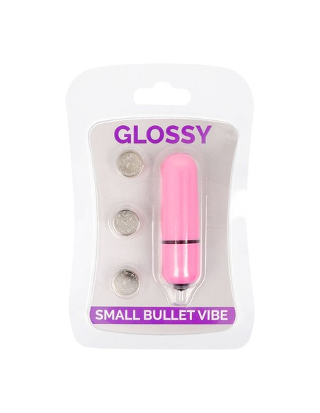 Compra GLOSSY Small Bala Vibradora Rosa Intenso - Resistente al Agua