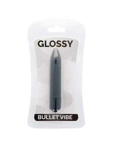 Compra GLOSSY Thin Vibrador Negro - Resistente Al Agua