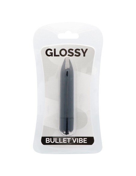 Compra GLOSSY Thin Vibrador Negro - Resistente Al Agua