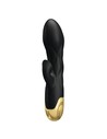 Pretty Love Vibrador de Lujo Bañado en Oro Recargable Negro