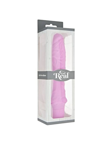 Compra Vibrador GET REAL Classic Large Rosa 21.5 cm en Kiwiku