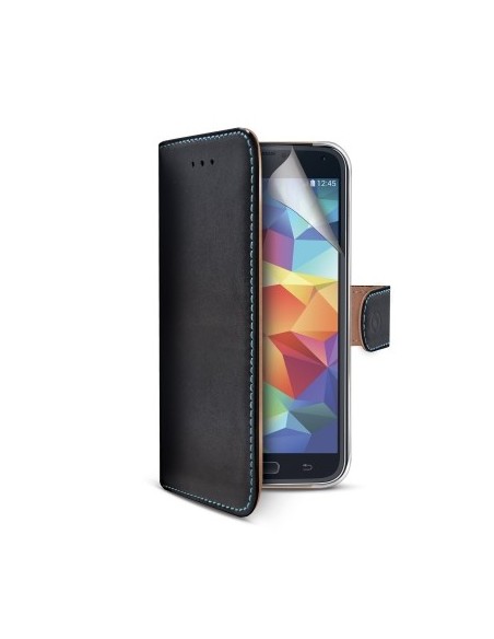 Funda con tapa removible para samsung galaxy S5 negro PELLEGS5BK kiwiku.com