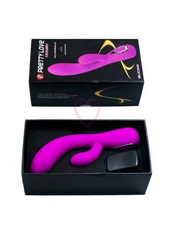 PRETTY LOVE SMART Honey Vibrador Lila Recargable 18 cm - Kiwiku