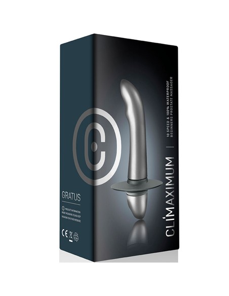 Compra CLIMAXIMUM Gratus Vibrador Próstata - 10 Velocidades - Resistente Al Agua