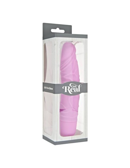 GET REAL Classic Original Vibrador Rosa 16 cm - Kiwiku