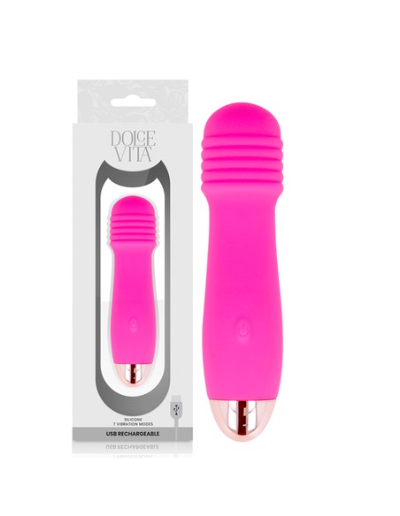 dolce_vita_vibrador_recargable_three_rosa_7_velocidades_8435565929954_oferta