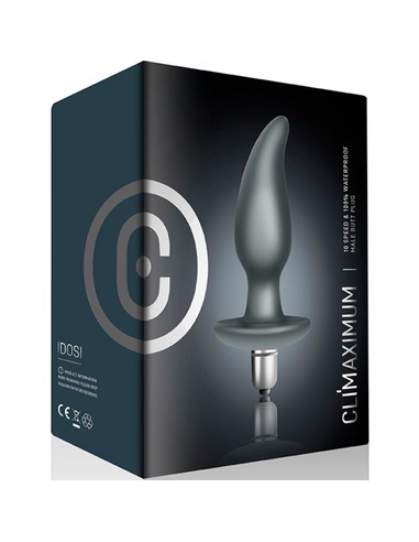 Compra CLIMAXIMUM Idosi Plug Anal Con Bala Vibradora - 10 Niveles - Resistente Al Agua en Kiwiku