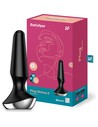 Satisfyer Connect Plug-ilicious 2 Plug Vibrador Negro Resistente Al Agua