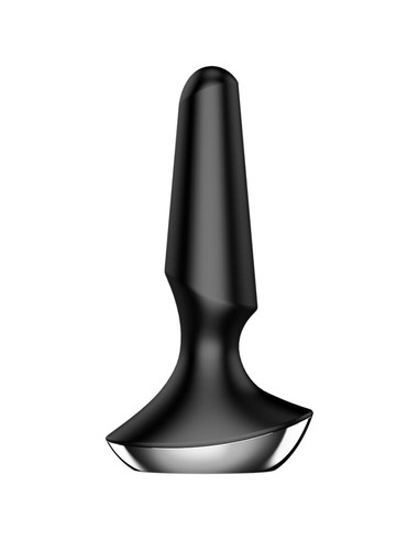 Compra SATISFYER CONNECT Plug-Ilicious 2 - Plug Vibrador Negro en Kiwiku