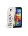 Funda celly love is blind cat samsung galaxy s5 mini