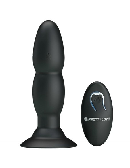 Compra Pretty Love Plug Vibrador Y Rotación - Negro En Kiwiku