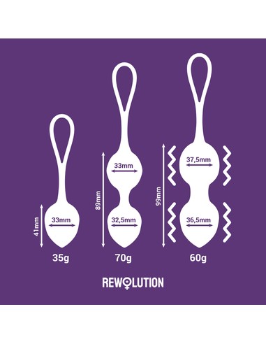 Compra REWOLUTION REWOBEADS Bolas Vibradoras - Kiwiku