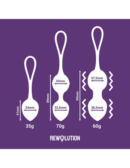 Compra REWOLUTION REWOBEADS Bolas Vibradoras - Kiwiku