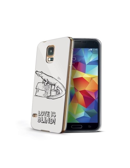 Funda Celly love is blind Croco samsung galaxy s5 mini BLINDS5MCRO kiwiku.com