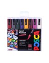 Uni-ball Posca Pc5m Rotuladores Punta Media Colores Intensos 8 Piezas