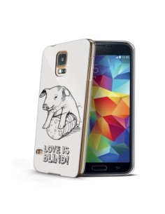 Funda Celly love is blind Pig samsung galaxy s5 mini BLINDS5MPIG kiwiku.com